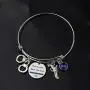 CENWA Police Wife Police Mom Jewelry Peace Love Back The Blue Bracelet Thin Blue Line Shield Leo Police Academy Gift CENWA Police Wife Police Mom Jewelry Peace Love Back The Blue Bracelet Thin Blue Line Shield Leo Police Academy Gift