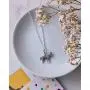 Boma Jewelry Sterling Silver Zebra Necklace, 18 Inches Boma Jewelry Sterling Silver Zebra Necklace, 18 Inches