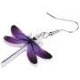 NEWEI Acrylic Charm Dragonfly Earrings Big Long Insect Animal Dangle Drop Jewelry For Women Teen Trendy Summer Gift Accessories