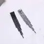 Mlouye Long Tassel Earrings Fringe for Women Dangling Chain Fringe Crystal Statement Drop Earring Mlouye Long Tassel Earrings Fringe for Women Dangling Chain Fringe Crystal Statement Drop Earring