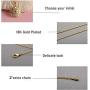 MOROTOLE Sunflower Necklace Initial Sunflower Necklaces for Women Girls, 18K Gold Plated CZ Letter Sunflower Pendant Necklace Jewelry Gifts Dainty You are My Sunshine Necklace