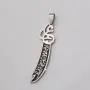 ZKDC Islam Muslim Zulfiqar Sword of Imam Ali Stainless Steel 60 cm Chain Necklace Jewelry ZKDC Islam Muslim Zulfiqar Sword of Imam Ali Stainless Steel 60 cm Chain Necklace Jewelry