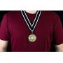 Star Wars: The Mandalorian Imperial Crest Medal | Collectible Imperial Star Wars Medallion Worn By The Client | Empire Logo Star Wars Necklace Imperial Medal
