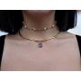 BOUTIQUELOVIN Set of 2 Women Chain Choker Necklace | Omega Chain Chokers Necklaces Set for Women Girls