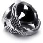 Elfasio Men Stainless Steel Rings Viking Valknut Vegvisir Pirate Compass Norse Symbol Vintage Jewelry Size 8-13