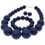 CIOOU Chunky Pearl Necklace Jewelry Set Pearl Choker Large Bead Necklace For Women Bride Wedding Gift