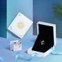 PLATO H S925 Sterling Silver Fox Animal Sets Crystals for Women Teen Girl