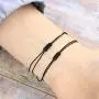 Inspirational Morse Code Encouragement Bracelets for Women Funny Jewelry Gifts for Teen Girls Daughter Sister Best Friend Friendship Adjustable Dainty Silk Beaded Wrap Bracelet