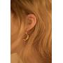 LOYATA Star Huggie Earrings Gold Dangle Hoop Drop 14K Gold Filled Dainty Small Simple Hypoallergenic Jewelry Gift for Women