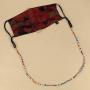 KELITCH Eyeglass Chains for Mask Rainbow Chains Necklace for Women Boho Jewelry Letter Choker Fashion Collares Necklaces Sunglass Chains
