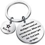 KUIYAI Hamilton Broadway Musical Inspired Gift Hercules Mulligan Quote Keychain Rise up Keyring Inspirational Gift Theater Jewelry