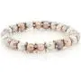 Gem Stone King Pink & White Cultured Freshwater Pearl Necklace Earrings Bracelet Set 7-8MM 18inches Gem Stone King Pink & White Cultured Freshwater Pearl Necklace Earrings Bracelet Set 7-8MM 18inches