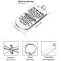 Stainless Steel Inspirational Keychain Gifts to My Son Graduation Gift for kids from son letter TO MY SON,I LOVE YOU SO,YOU ARE SO SPECLAL,I HOPE YOU KNOW.WITH EVERY DAY love mom