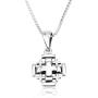 Marina Jewellery Real 925 Sterling Silver Chain Pendant Necklace, 18 Inch Box Chain (Various Designs)