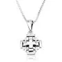 Marina Jewellery Real 925 Sterling Silver Chain Pendant Necklace, 18 Inch Box Chain (Various Designs) Marina Jewellery Real 925 Sterling Silver Chain Pendant Necklace, 18 Inch Box Chain (Various Designs)