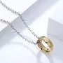 Winssi Engraved Gold Tone The Ring Pendant Necklace for Fans Cosplay Costume Jewelry Winssi Engraved Gold Tone The Ring Pendant Necklace for Fans Cosplay Costume Jewelry