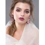 Totally 12 Pairs Acrylic Earrings Bohemian Statement Earrings Mottled Resin Geometric Drop Dangle Ear Jewelry for Women Girls