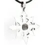Trilogy Jewelry Pewter Chaos Star Magic Pendant on Leather Necklace Trilogy Jewelry Pewter Chaos Star Magic Pendant on Leather Necklace
