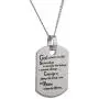 Serenity Prayer Necklace for Women- God Grant Me The Serenity Mantra Daily Reminder Pendant Necklace, Serenity Jewelry, Inspirational Necklace & Gifts