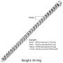 Trendsmax 10mm Mens Women Chain Gold Plated Stainless Steel Curb Cuban Link Chain Bracelet 8-10inch Hip Hop Jewelry Trendsmax 10mm Mens Women Chain Gold Plated Stainless Steel Curb Cuban Link Chain Bracelet 8-10inch Hip Hop Jewelry