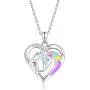 ZGBY S925 Sterling Silver Girls Unicorn Necklaces Lovely Animal Heart Jewelry Pendant Gifts for Girls Women Lovers ZGBY S925 Sterling Silver Girls Unicorn Necklaces Lovely Animal Heart Jewelry Pendant Gifts for Girls Women Lovers