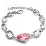 MAFMO Bridal Wedding Necklace Bracelet Earrings Luxury Crystal Jewelry Set for Women MAFMO Bridal Wedding Necklace Bracelet Earrings Luxury Crystal Jewelry Set for Women