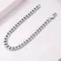 THREE KEYS JEWELRY 6mm 10mm Mens Figaro Chain for Men Cuban Link Chain Stainless Steel Bracelet Gifts Silver Figaro Bracelets for Boys Women THREE KEYS JEWELRY 6mm 10mm Mens Figaro Chain for Men Cuban Link Chain Stainless Steel Bracelet Gifts Silver Figaro Bracelets for Boys Women