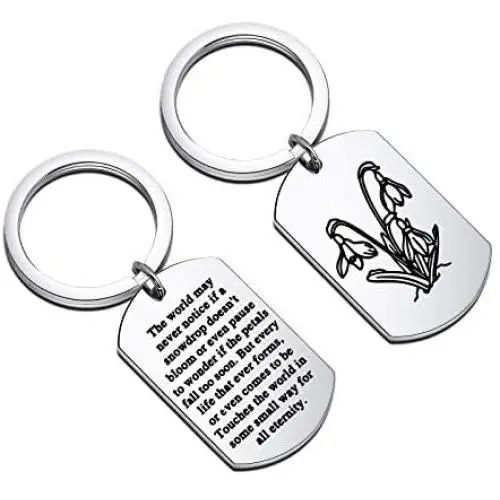 Gzrlyf Snowdrop Keychain Snowdrop Flower Gifts Snowdrop Jewelry Inspirational Grief Gifts Memorial Gifts Gzrlyf Snowdrop Keychain Snowdrop Flower Gifts Snowdrop Jewelry Inspirational Grief Gifts Memorial Gifts