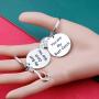 G-Ahora Couple Keychain Couple Puzzle Jewelry for Boyfriend and Girlfriend Valentines Day Anniversarys Day Gift for Husband Wife Long Distance Relationship