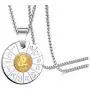 Xusamss Fashion Titanium Steel Animal Leo Letter Pendant with 24'' Chain Necklace Xusamss Fashion Titanium Steel Animal Leo Letter Pendant with 24'' Chain Necklace