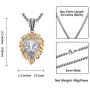 BBBGEM Mens Titanium Steel Animal Jewelry Tiger/Lion Head/Snake/Viking Wolf Pendant Necklace Punk Rock Men Jewelry, 24'' Link Chain,Gift Box Included