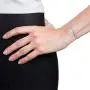 YOSI ALTMANN – 925 Sterling Silver 4mm Link Chain Modern Style Bracelet.