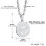 PROSTEEL Stainless Steel Saint Benedict Medal Necklace, Protection Jewelry for Men Women, 18K Real Gold Plated, 22inch-24inch Adjustable, Come Gift Box PROSTEEL Stainless Steel Saint Benedict Medal Necklace, Protection Jewelry for Men Women, 18K Real Gold Plated, 22inch-24inch Adjustable, Come Gift Box
