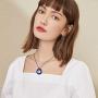 choice of all Evil Eye Couple Necklace Bracelet Set Blue Eyes Leather Cord Protection Necklace Ojo Lucky Rope Bracelet
