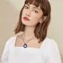 choice of all Evil Eye Couple Necklace Bracelet Set Blue Eyes Leather Cord Protection Necklace Ojo Lucky Rope Bracelet choice of all Evil Eye Couple Necklace Bracelet Set Blue Eyes Leather Cord Protection Necklace Ojo Lucky Rope Bracelet