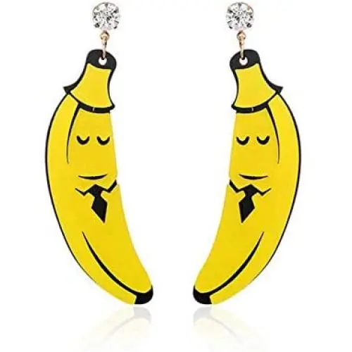 80s Acrylic Fruit Neon Earrings for Women, Fashion Acrylic Fruit Dangle Earring Jewelry 80s Acrylic Fruit Neon Earrings for Women, Fashion Acrylic Fruit Dangle Earring Jewelry