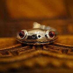 Frog rings for Women Girls Vintage Silver Open Adjustable Indie Cool Couples Cute Hippie Animal Cheap rings Fashion Party mothers Day Gifts Jewelry matching promise