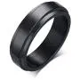 HIJONES Womens Mens Stainless Steel Spinner Ring Wedding Band Silver/Gold//Black/Rainbow HIJONES Womens Mens Stainless Steel Spinner Ring Wedding Band Silver/Gold//Black/Rainbow