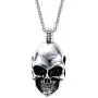 JczR.Y Vintage Skull Pendant Necklace Stainless Steel Gothic Skeleton Necklace for Men Women Punk Jewelry Gift JczR.Y Vintage Skull Pendant Necklace Stainless Steel Gothic Skeleton Necklace for Men Women Punk Jewelry Gift