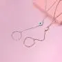 Yalice Evil Eye Finger Bracelet Ring Boho Hand Chains Slave Finger Chain Jewelry for Women and Girls (Silver) Yalice Evil Eye Finger Bracelet Ring Boho Hand Chains Slave Finger Chain Jewelry for Women and Girls (Silver)