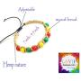 Men Rasta Bracelets Hemp Bracelet-Black Bracelet with Jamaican Color Beads Handmade Braided with Natural Rope Theme Surfer Summer Jewelry