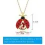 Superchic Jewelry Cute Red and Black Ladybug Beetle Locket Pendant Necklace with Austrian Crystals and Floating Colorful Cubic Zirconia Superchic Jewelry Cute Red and Black Ladybug Beetle Locket Pendant Necklace with Austrian Crystals and Floating Colorful Cubic Zirconia