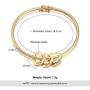 Personalized Inspirational Women Bracelet Bangle Hearts Charms Engraved Names Mother Daughter Jewelry Gifts