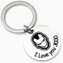 SNOWLIN I Love You 3000 Lettering Engraved Cuff Bangle Keychain Necklace Avengers Fan Avengers Endgame Gift for Dad Boyfriend Mother Girlfriend SNOWLIN I Love You 3000 Lettering Engraved Cuff Bangle Keychain Necklace Avengers Fan Avengers Endgame Gift for Dad Boyfriend Mother Girlfriend