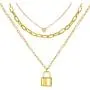 CLASSYZINT Lock Necklaces for Women Cute Padlock Necklaces Chain Necklaces with Lock Pendant Lock and Key Jewelry CLASSYZINT Lock Necklaces for Women Cute Padlock Necklaces Chain Necklaces with Lock Pendant Lock and Key Jewelry