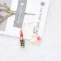 WSNANG Lipstick 3D Earrings Estheticians Gift Makeup Artist Jewelry Gift for Women Teens Girl