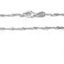 925 Sterling Silver 1.2 MM Singapore Italian Chain Necklace with Lobster Claw Clasp 16-30'' 925 Sterling Silver 1.2 MM Singapore Italian Chain Necklace with Lobster Claw Clasp 16-30''
