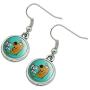 GRAPHICS & MORE Scooby-Doo Ruh Roh Novelty Dangling Drop Charm Earrings