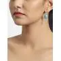 2'' Larimar Blue Topaz 925 Solid Sterling Silver Teardrop Dangle Earrings 2'' Larimar Blue Topaz 925 Solid Sterling Silver Teardrop Dangle Earrings