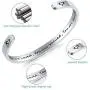 AryaHozel Inspirational Bracelet for Women Motivational Cuff Bangle Engraved Mantra Quote Stainless Steel Jewelry Personalized Gifts for Her Teen Girls Friendship Bracelet Birthday Graduation Presents AryaHozel Inspirational Bracelet for Women Motivational Cuff Bangle Engraved Mantra Quote Stainless Steel Jewelry Personalized Gifts for Her Teen Girls Friendship Bracelet Birthday Graduation Presents